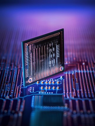 薄膜集成电路半导体芯片摄影的精湛导航